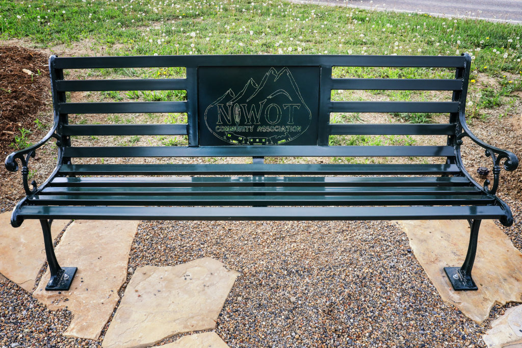 Check Out the New NCA Bench at Community Corner